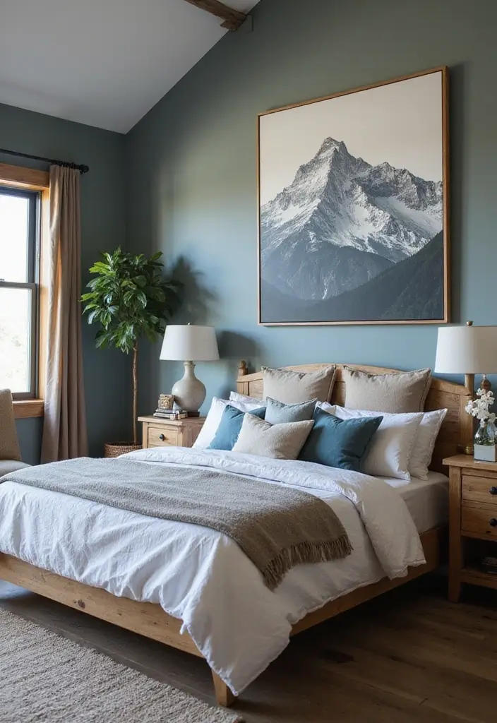 25 Girls Bedroom Ideas for 6 Year Olds That Are Sweet Playful 15. Serene Mountain Retreat