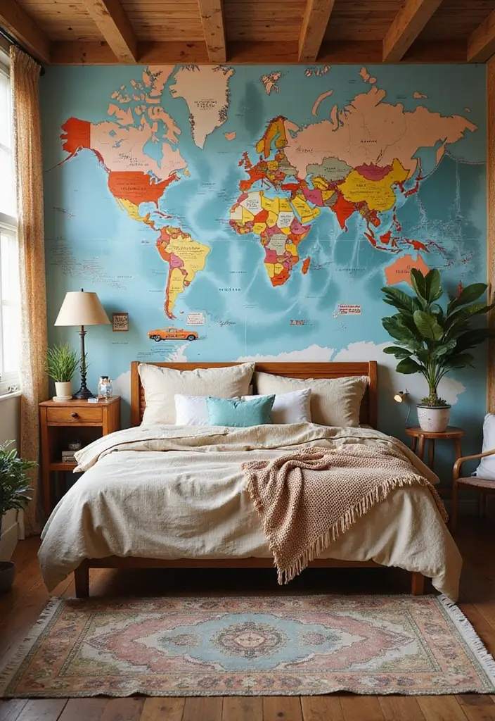 25 Girls Bedroom Ideas for 6 Year Olds That Are Sweet Playful 22. Road Trip Adventure