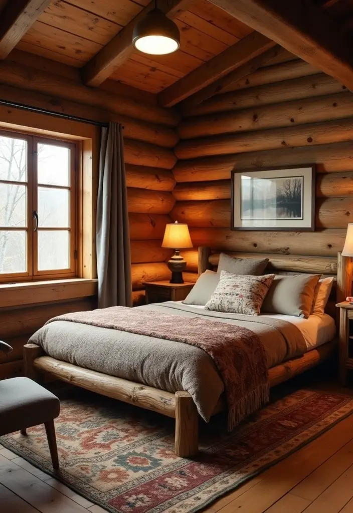 25 Girls Bedroom Ideas for 6 Year Olds That Are Sweet Playful 23. Cozy Cabin Retreat