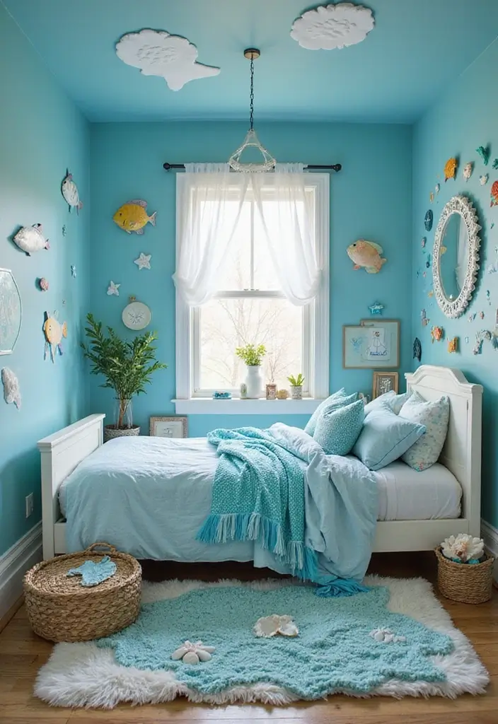 25 Girls Bedroom Ideas for 6 Year Olds That Are Sweet Playful 4. Under the Sea Adventure