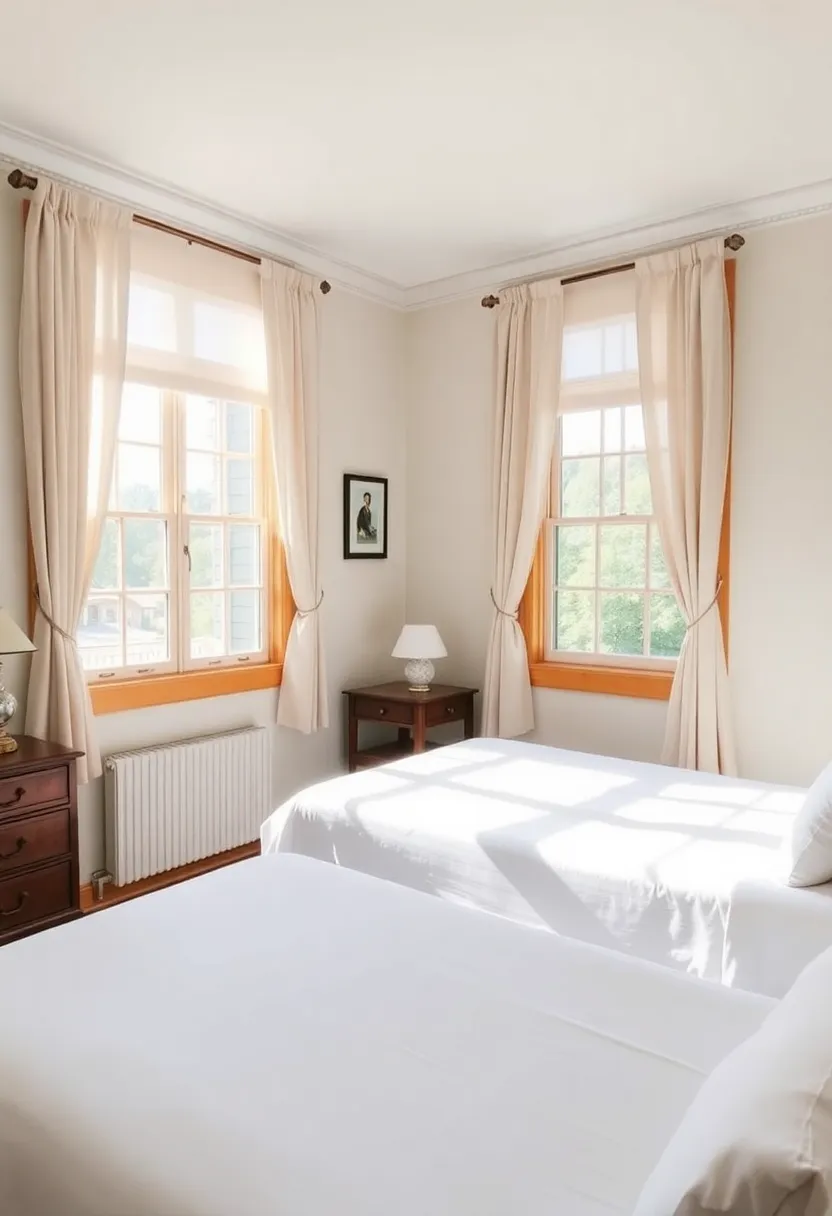 25 Guest Bedroom Ideas Twin Beds That Feel Balanced Cute 19. Natural Light for an Inviting Feel