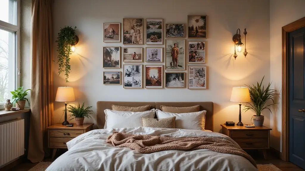 25 Photo Wall Ideas Bedroom Aesthetic That Feel Modern & Warm
