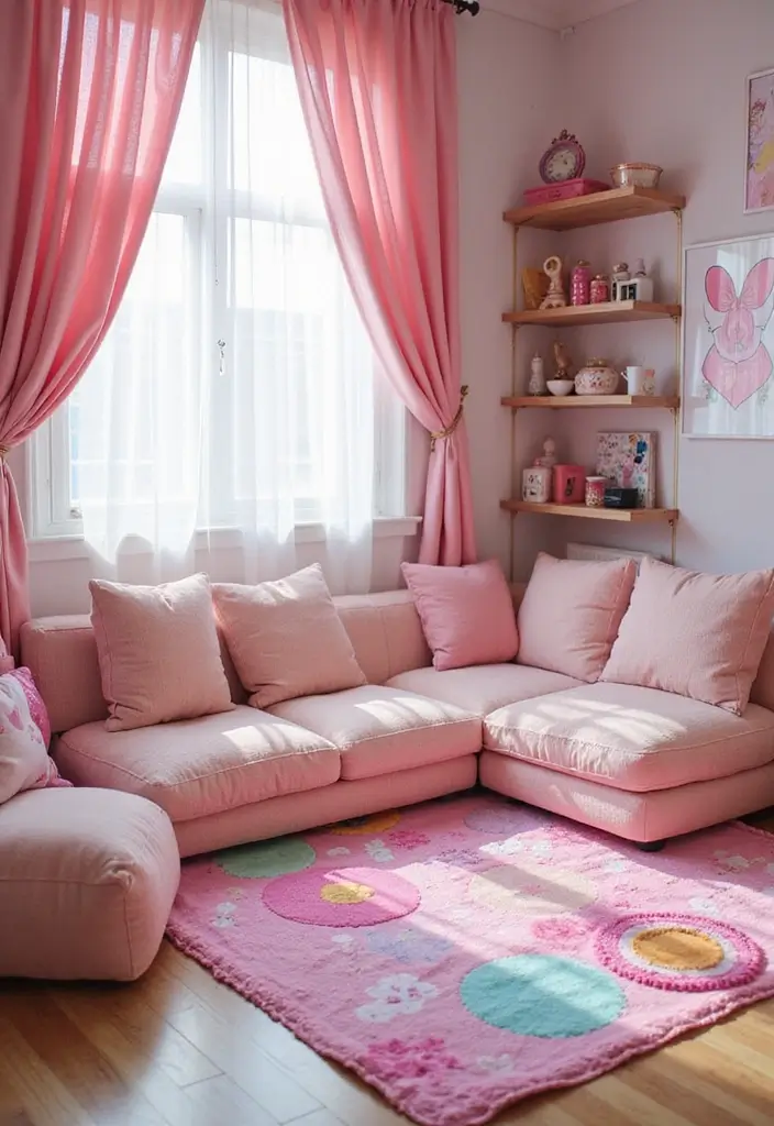 25 Princess Bedroom Ideas for Kids That Feel Straight Out of a Castle 17. Royal Play Zones