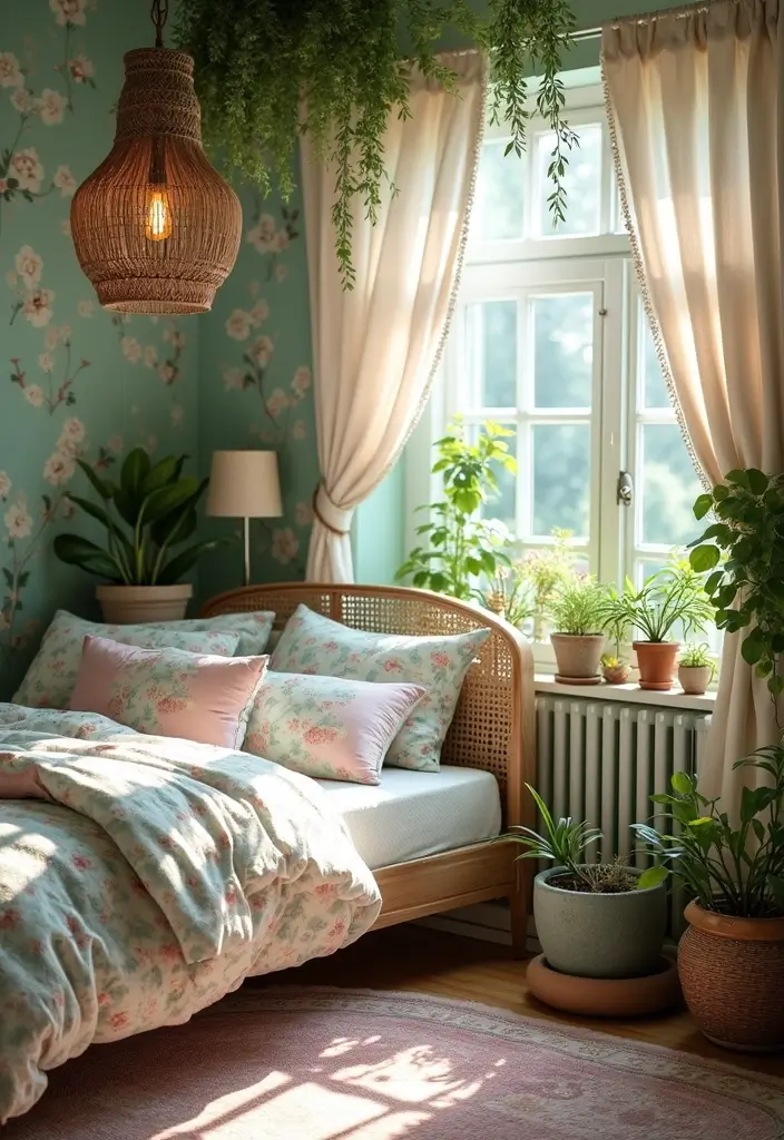 25 Princess Bedroom Ideas for Kids That Feel Straight Out of a Castle 23. Enchanted Garden Vibes