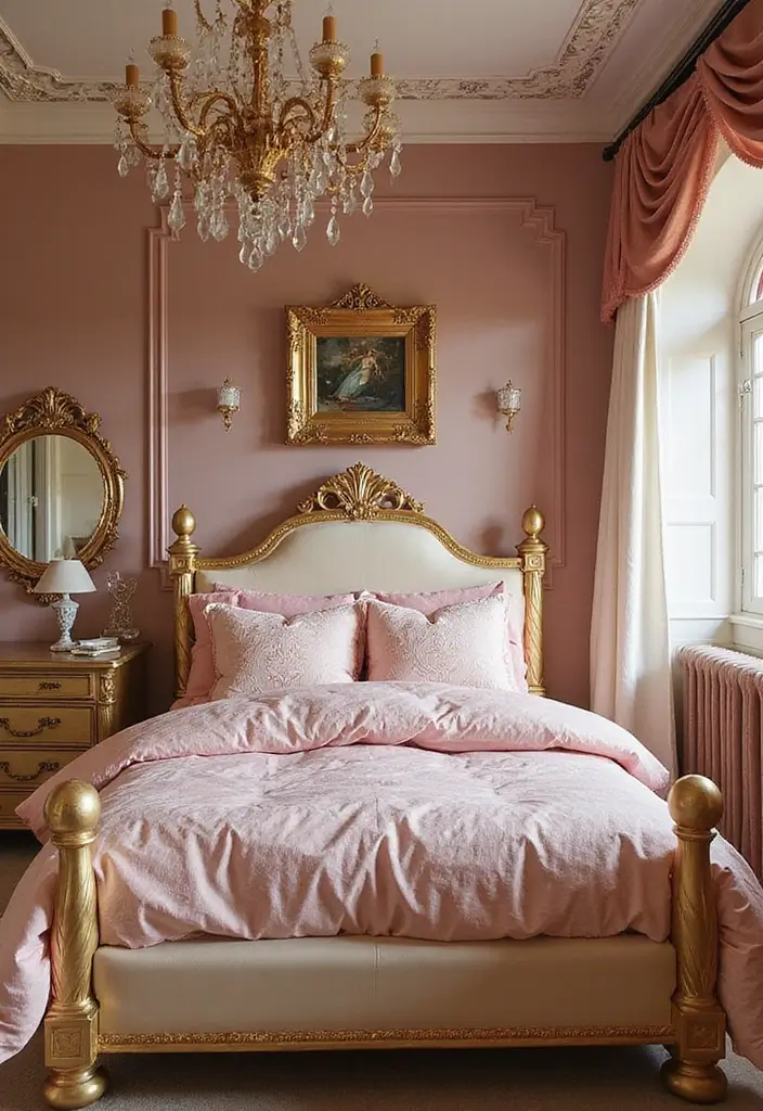 25 Princess Bedroom Ideas for Kids That Feel Straight Out of a Castle 25. Royal Themed Decor Elements