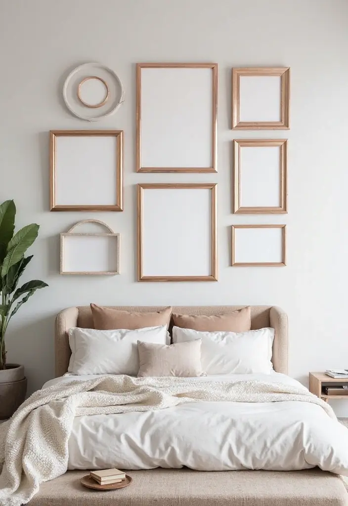 25 Rose Gold Bedroom Ideas That Feel Glamorous Feminine 7. Rose Gold Wall Art
