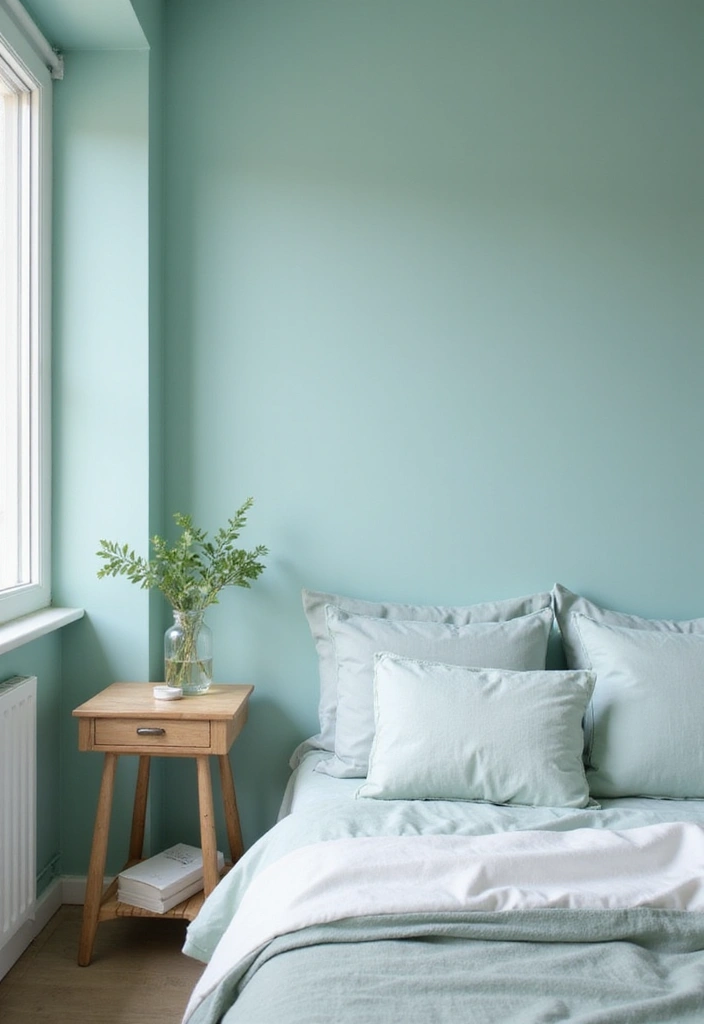 25 Small Primary Bedroom Ideas That Feel Calm Luxurious 1. Embrace Soft Calming Color Palettes