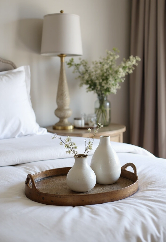 25 Small Primary Bedroom Ideas That Feel Calm Luxurious 15. Add Elegant Accessories