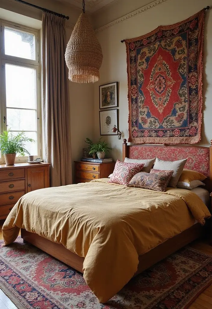 25 Tan Comforter Bedroom Ideas That Feel Soft Balanced 22. Global Inspirations