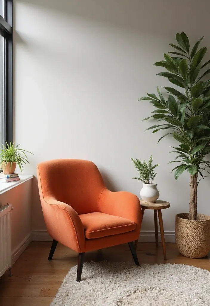 26 Bedroom Chair Ideas for Small Spaces That Save Space in Style 1. Sleek Accent Chairs