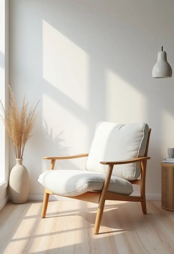 26 Bedroom Chair Ideas for Small Spaces That Save Space in Style 12. Scandinavian Style Chairs