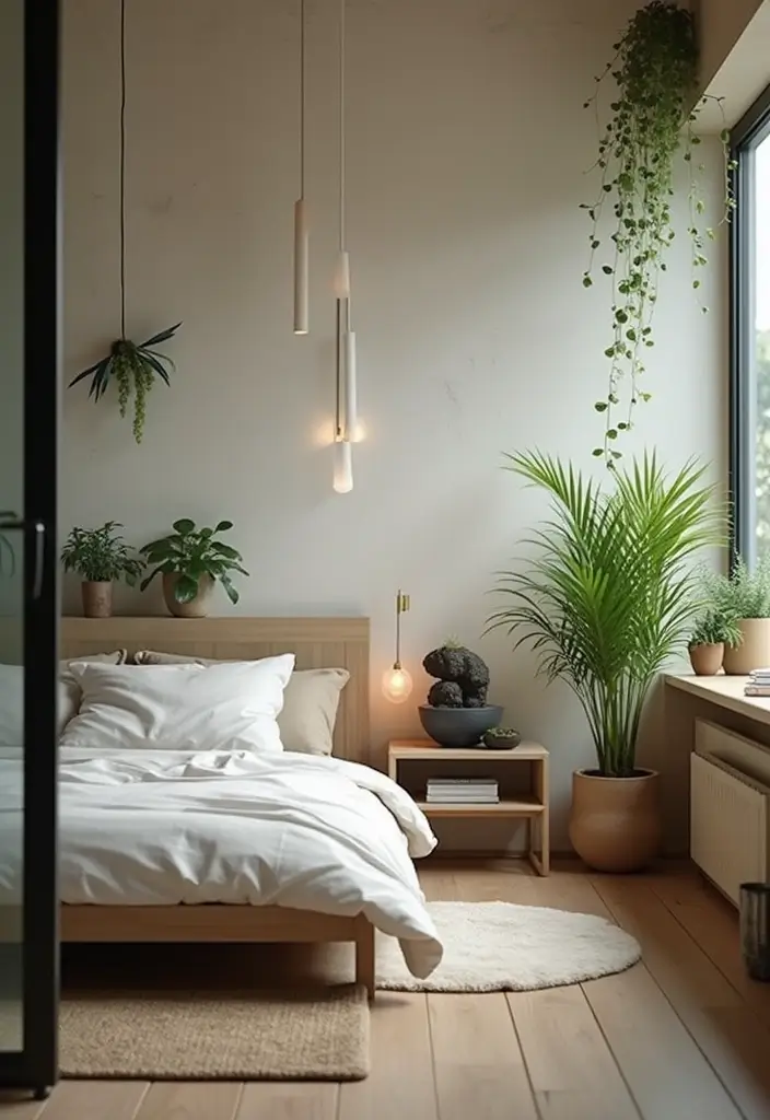26 Bedroom Small Space Ideas That Feel Airy Organized 20. Create a Zen Space
