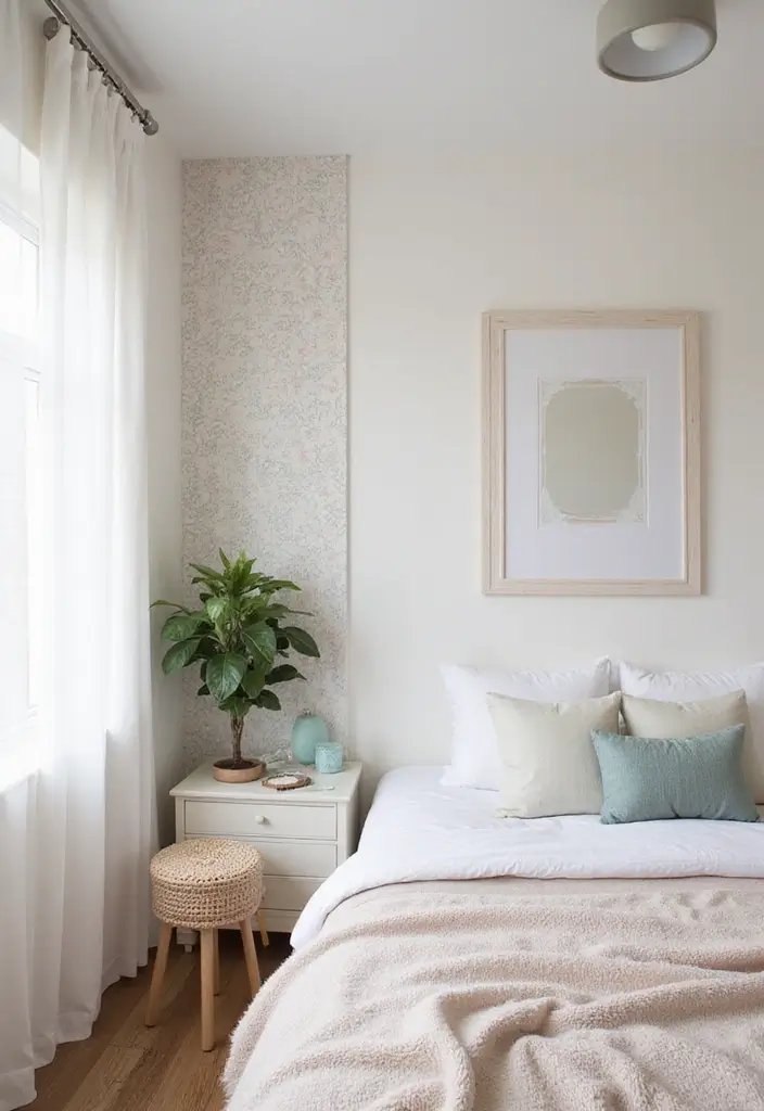 26 Bedroom Small Space Ideas That Feel Airy Organized 4. Color Palette Matters