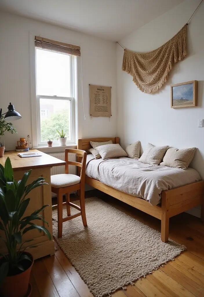 26 Bedroom Small Space Ideas That Feel Airy Organized 7. Create Zones