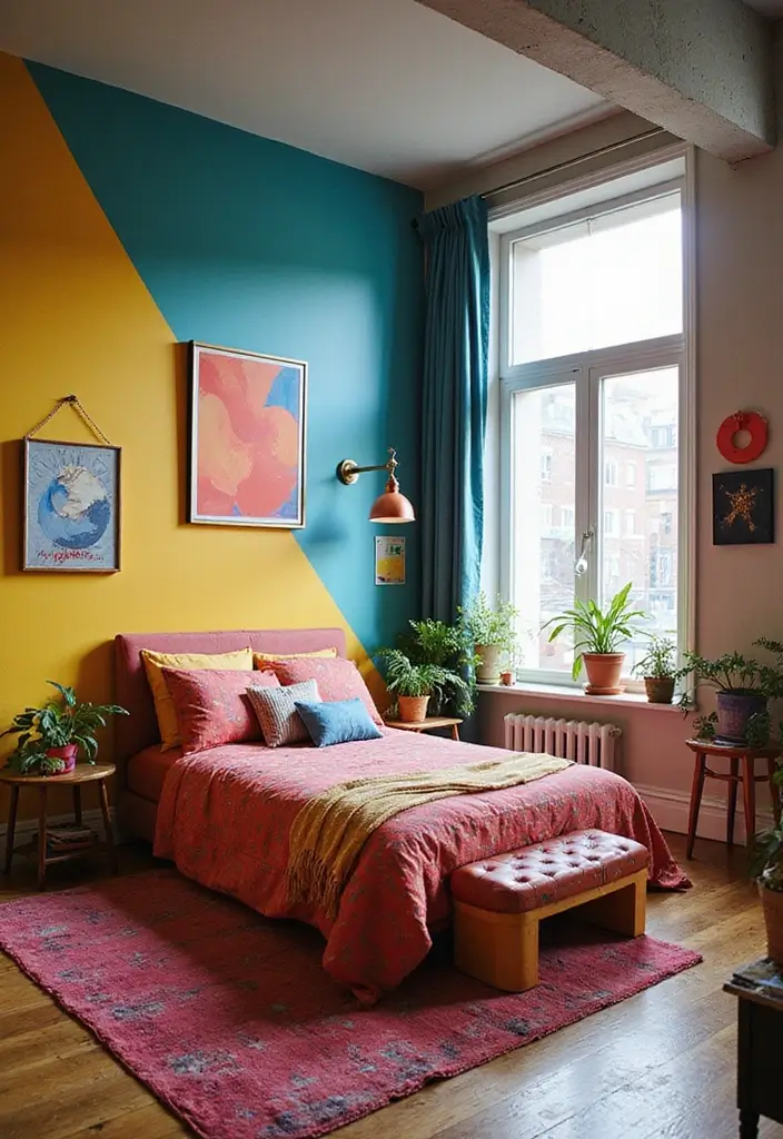 27 Teen Loft Bedroom Ideas That Are Modern and Multi Functional 10. Innovative Use of Color