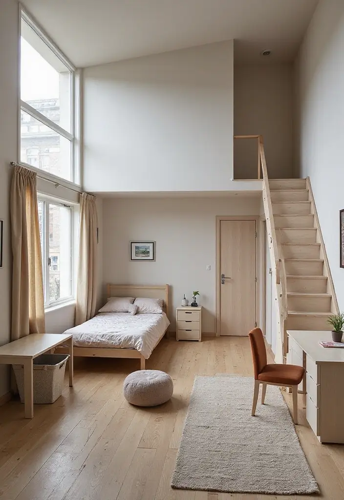 27 Teen Loft Bedroom Ideas That Are Modern and Multi Functional 23. Open Floor Plans for Flexibility