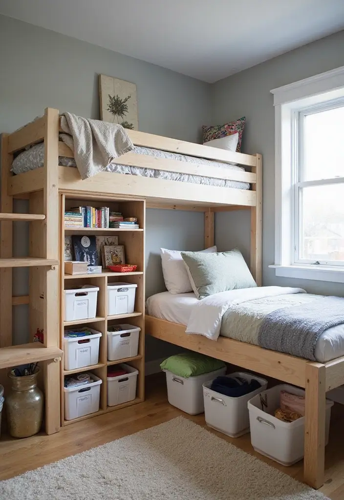 27 Teen Loft Bedroom Ideas That Are Modern and Multi Functional 7. Smart Organization Hacks