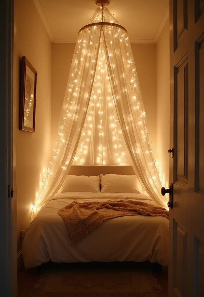 28 Long Narrow Bedroom Ideas That Fix Tricky Layouts 10. Install a Canopy or Bed Tent