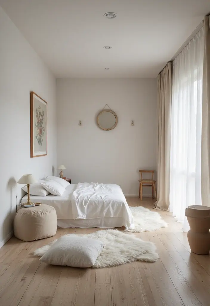 28 Long Narrow Bedroom Ideas That Fix Tricky Layouts 11. Keep It Minimal with Clean Lines