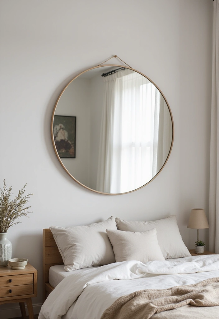 28 Small Bedroom Mirror Ideas That Make Rooms Look Bigger 14. Wall Mounted Mirrors
