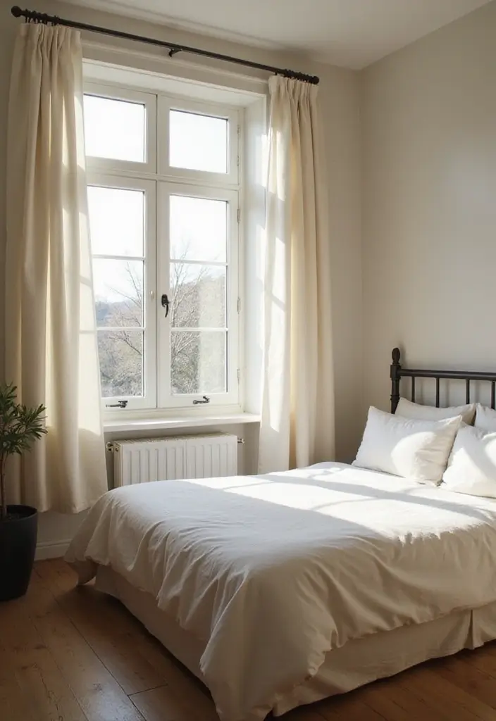 29 Small Bedroom Window Ideas That Brighten Tiny Spaces 13. Corner Windows for Uniqueness