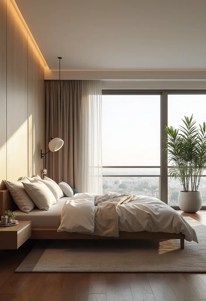 29 Small Bedroom Window Ideas That Brighten Tiny Spaces 17. Horizontal Windows for Unique Appeal