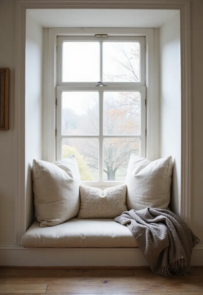 29 Small Bedroom Window Ideas That Brighten Tiny Spaces 2. Window Seats for Cozy Nooks