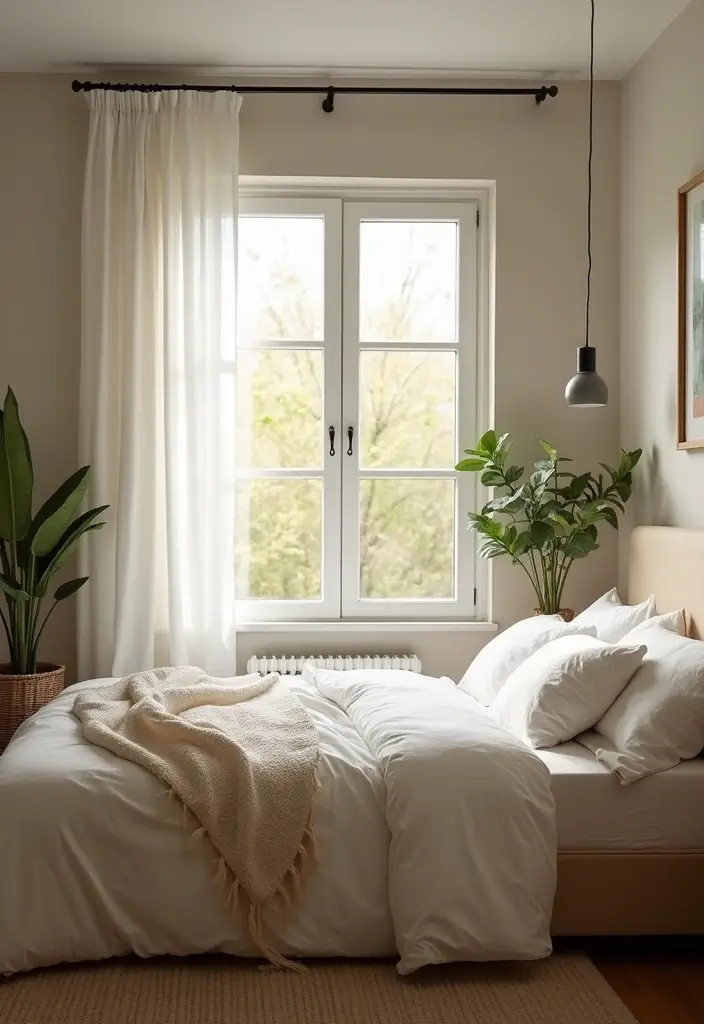 29 Small Bedroom Window Ideas That Brighten Tiny Spaces 26. Optimizing Window Placement