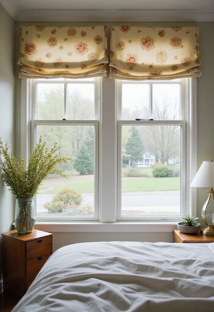 29 Small Bedroom Window Ideas That Brighten Tiny Spaces 29. Personalized Window Treatments