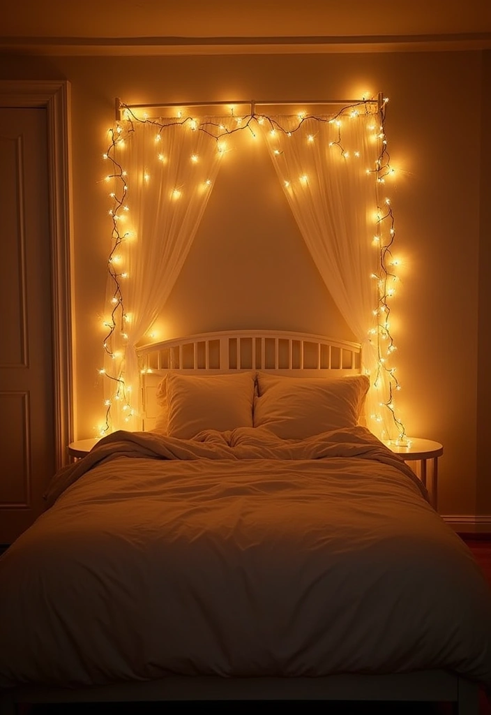 30 Bedroom Decor Ideas for Couples That Spark Instant Romance 1. Soft Lighting with Fairy Lights