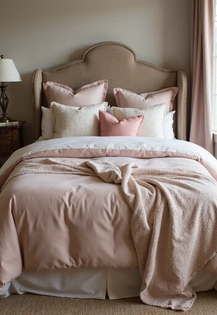 30 Bedroom Decor Ideas for Couples That Spark Instant Romance 11. Romantic Bedding