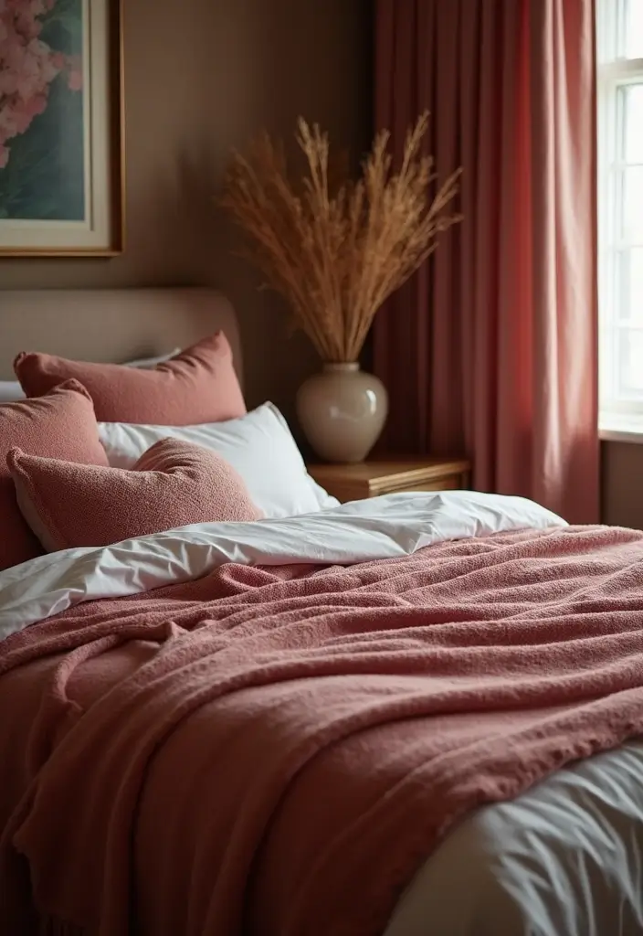 30 Bedroom Decor Ideas for Couples That Spark Instant Romance 2. Luxurious Textiles