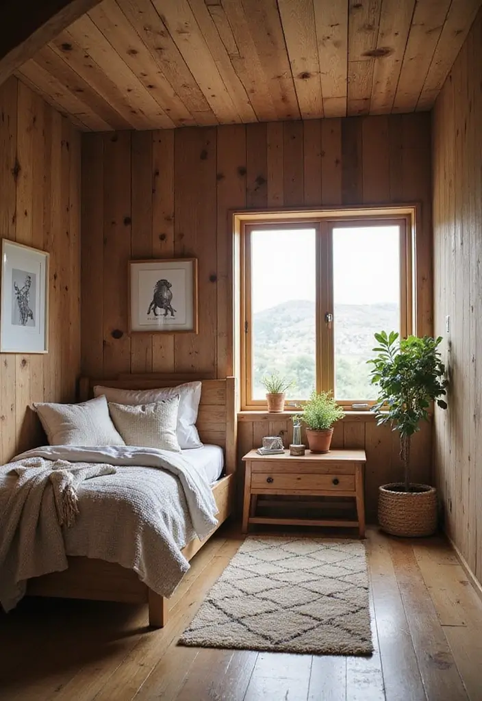 30 Bedroom Ideas for Teens That Look Straight Out of Pinterest 10. Rustic Wood Accents