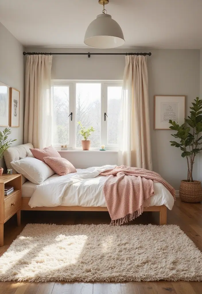 30 Bedroom Ideas for Teens That Look Straight Out of Pinterest 22. Soft Area Rugs