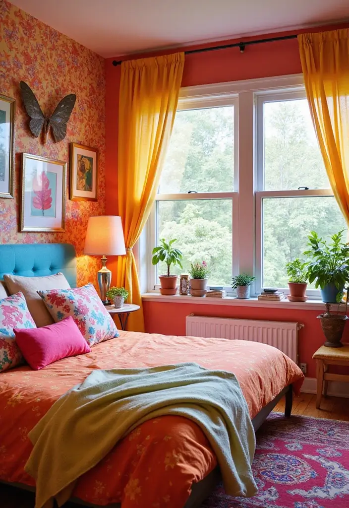 30 Bedroom Ideas for Teens That Look Straight Out of Pinterest 3. Bright Color Accents
