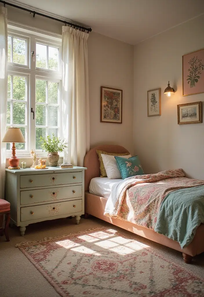 30 Bedroom Ideas for Teens That Look Straight Out of Pinterest 5. Vintage Finds