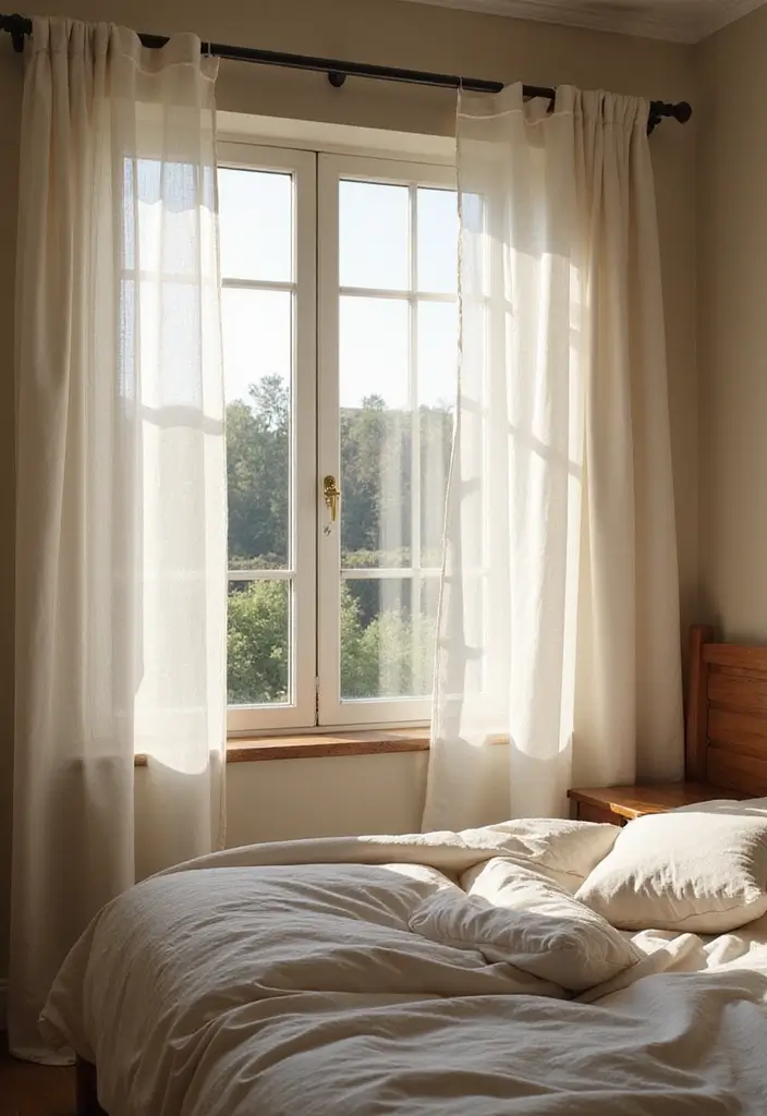 30 Bedroom Set Up Ideas That Make Small Rooms Feel Big 19. Use of Natural Light