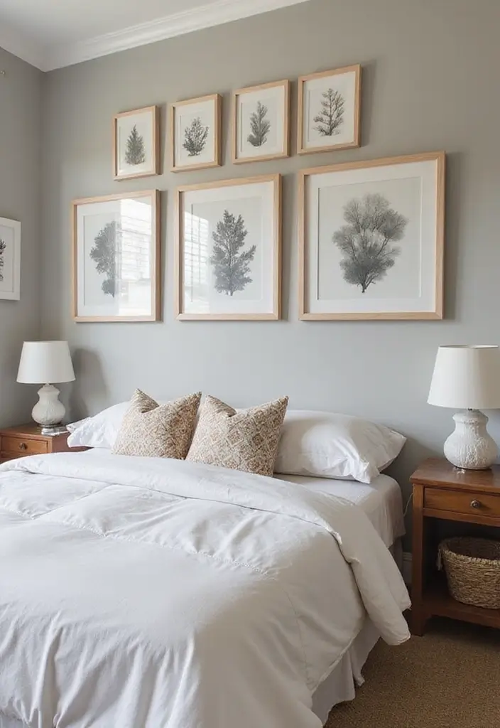 30 Bedroom Wall Storage Ideas That Save Space in Style 8. Picture Frames with Storage