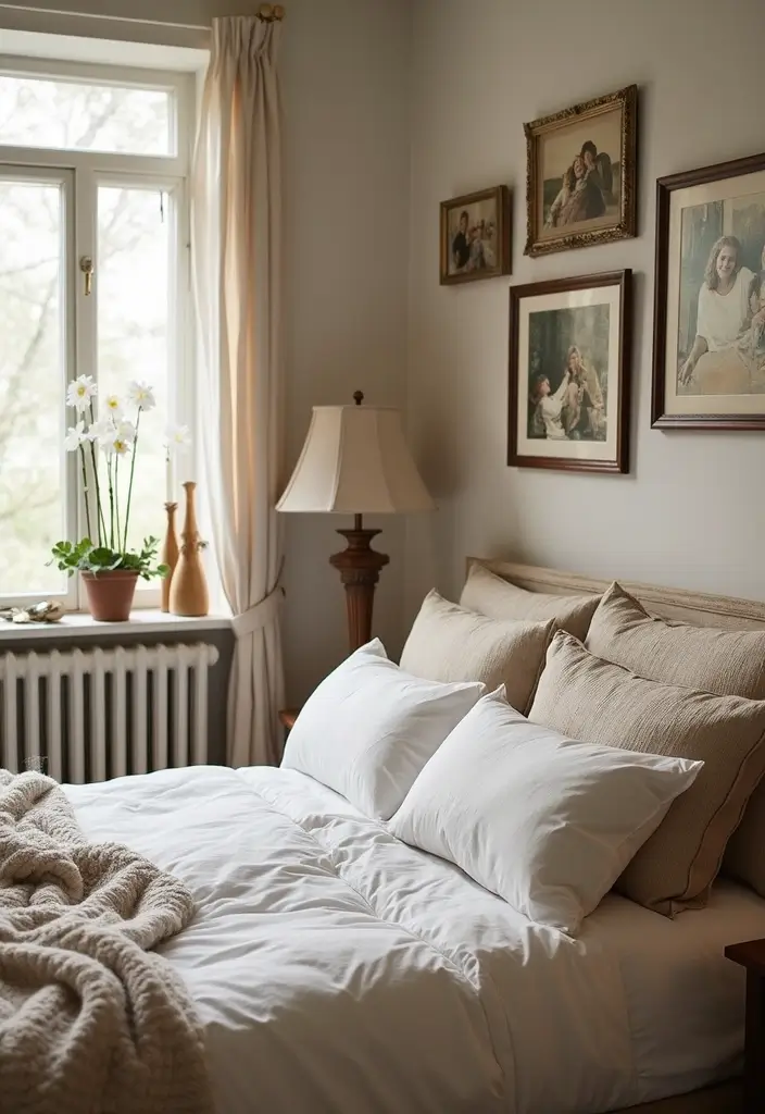 30 Calming Bedroom Ideas Inspiration for a Peaceful Retreat 10. Personal Touches