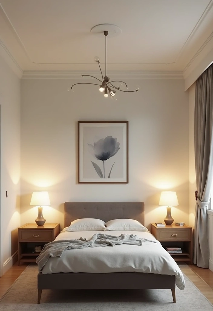 30 Calming Bedroom Ideas Inspiration for a Peaceful Retreat 19. Balanced Symmetry