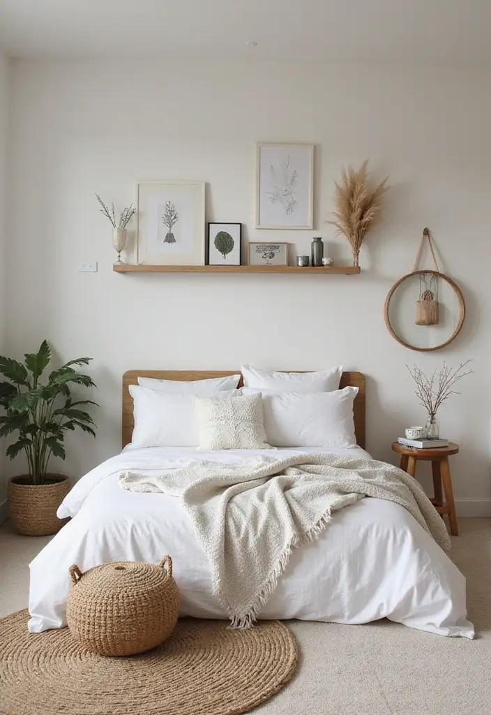 30 Calming Bedroom Ideas Inspiration for a Peaceful Retreat 23. Mindful Decor Choices