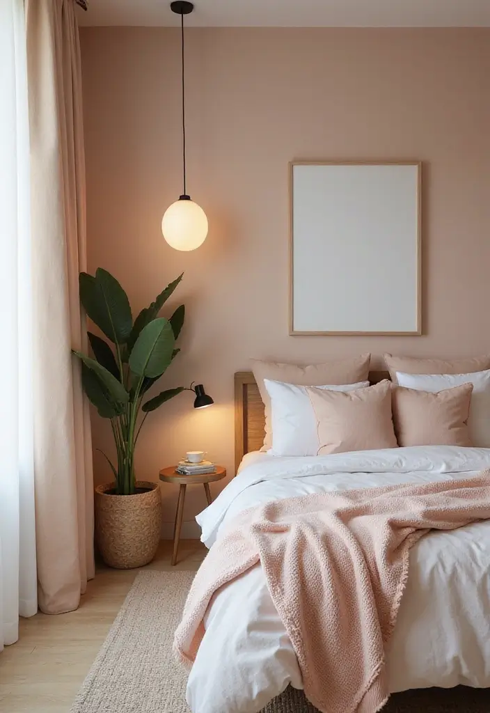 30 Calming Bedroom Ideas Inspiration for a Peaceful Retreat 24. Simplified Color Schemes