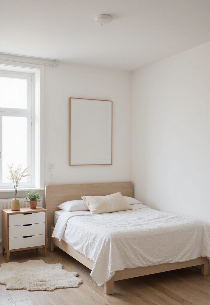 30 Calming Bedroom Ideas Inspiration for a Peaceful Retreat 4. Minimalist Furniture Choices