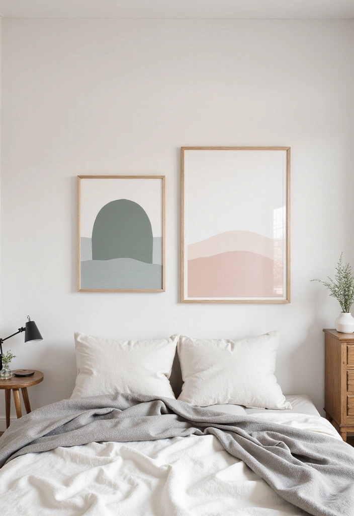 30 Calming Bedroom Ideas Inspiration for a Peaceful Retreat 5. Calming Artwork