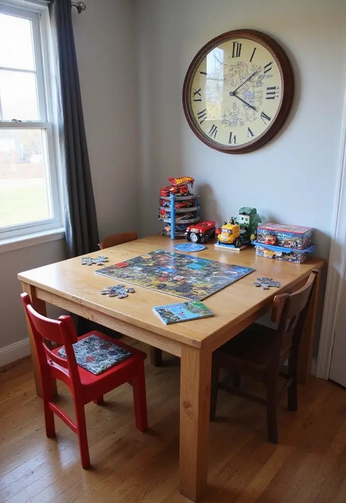 30 Hot Wheels Bedroom Ideas That Kids Will Love 21. Hot Wheels Puzzle Area