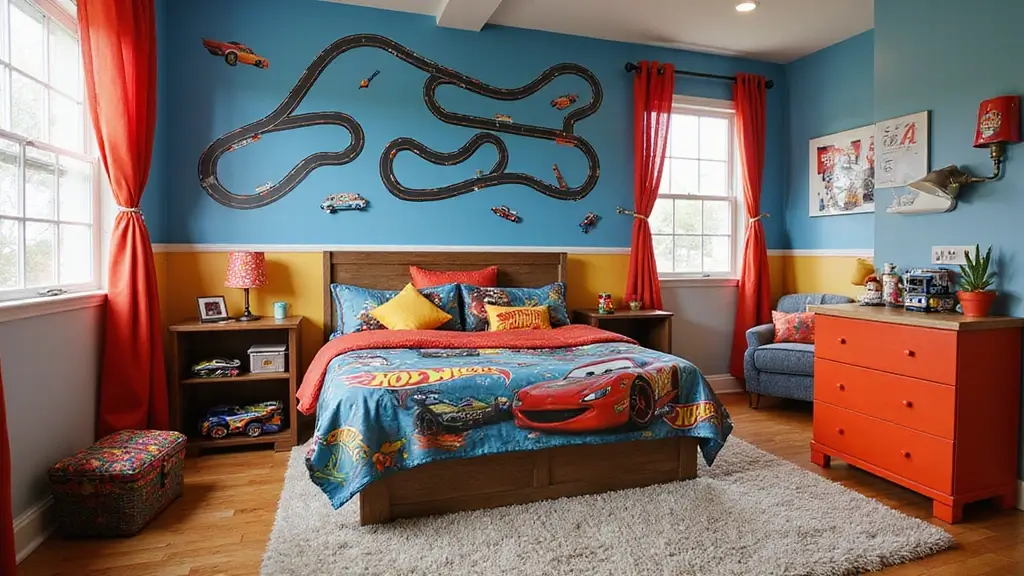 30 Hot Wheels Bedroom Ideas That Kids Will Love