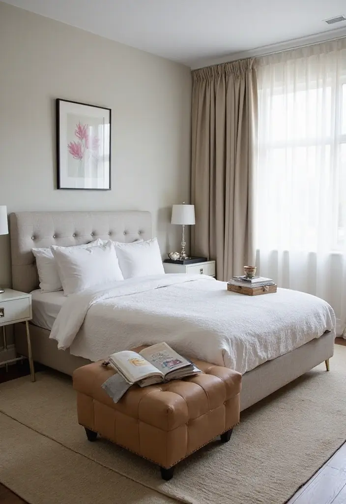 30 King Single Bedroom Ideas That Feel Spacious Functional 14. Dual Purpose Decor