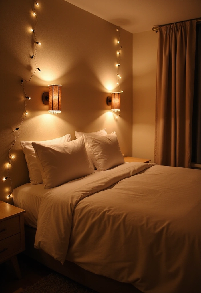 30 King Single Bedroom Ideas That Feel Spacious Functional 15. Smart Lighting Solutions