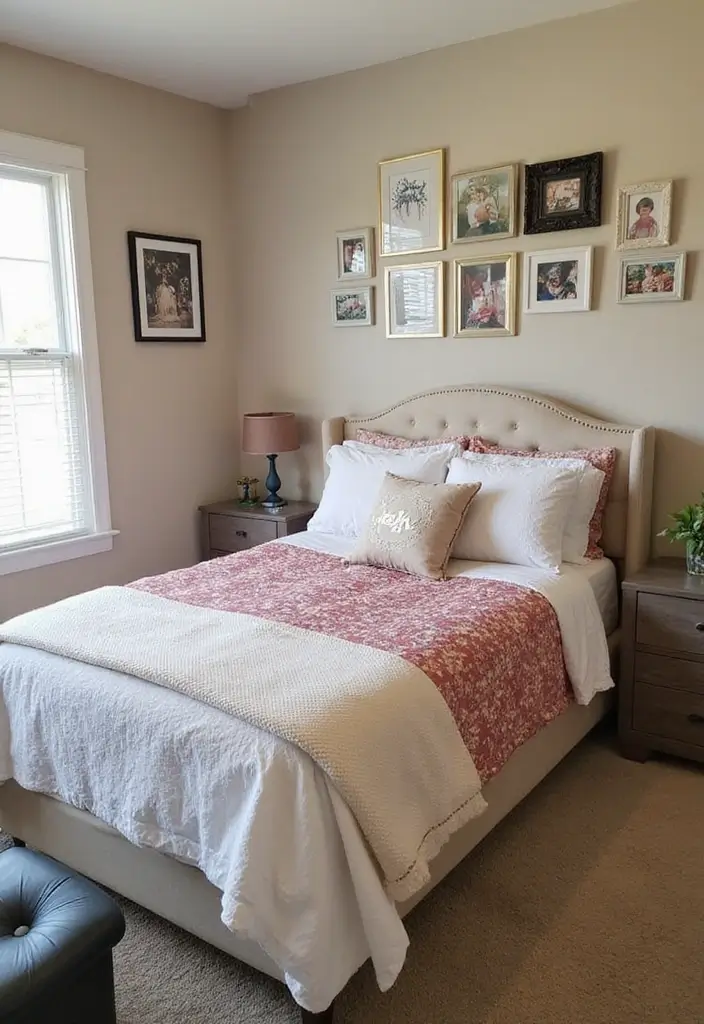 30 King Single Bedroom Ideas That Feel Spacious Functional 16. Personalized Decor Elements