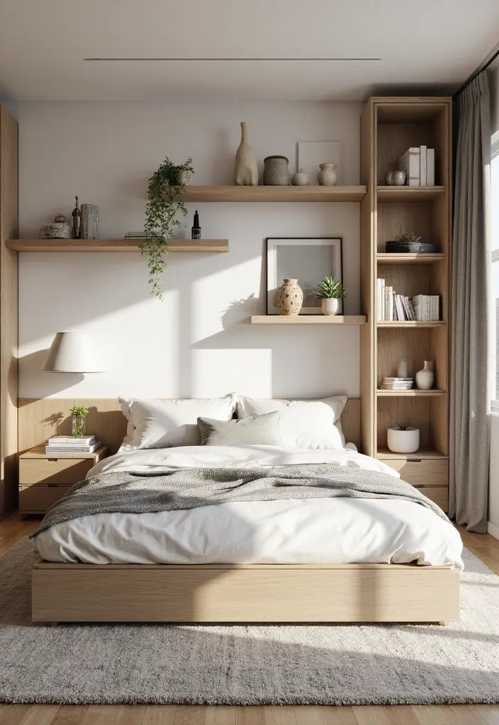 30 King Single Bedroom Ideas That Feel Spacious Functional 3. Vertical Storage Solutions